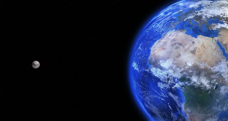 Satellite in Space